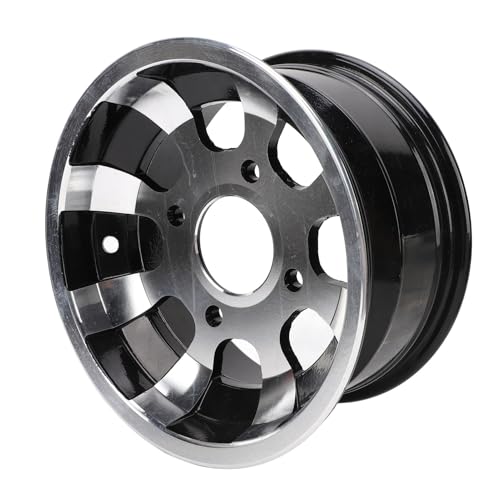 10 -Zoll -ATV - Rand, Aluminiumlegierung ATV Wheel Hub, starker Strukturrand, stilvoller Aussehen verbesserter Leistung, einfache Installation für Quad Bike Go Kart Cart (Rear Wheel hub) von Zoeyilan