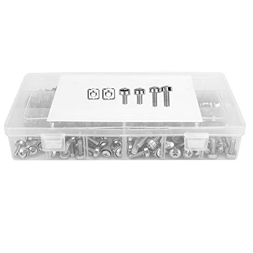 100 PCS -Sets M5 M6 Käfigmuttern Montageschrauben Bootwagen -LKW -Zubehör 100 PCS -Sets M5 M6 Käfigmuttern Montageschrauben Bootwagen -LKW -Zubehör von Zoeyilan