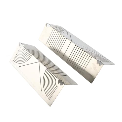 2 PCs Winkel- und Bogenmarkierungswerkzeug Multi funktionaler Edelstahl Linearer Lichtbogenschreiber zum Rohrschneidschweißen 2 PCs Winkel- und Bogenmarkierungswerkzeug Multi funktionaler Edelstahl Linearer Lichtbogenschreiber zum Rohrschneidschweißen von Zoeyilan
