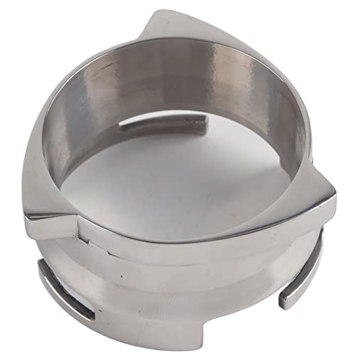 54mm Hände Dosierung Trichter Edelstahl Kaffeepulver Dosierung Trichter Kaffeemaschinezubehör von Zoeyilan