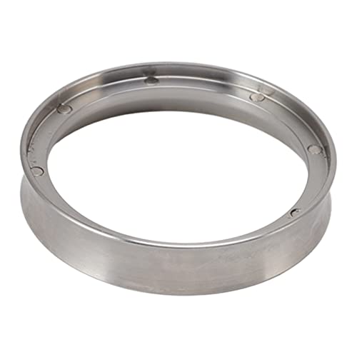 58 mm magnetischer Dosierungstrichterring, Edelstahl -Espresso -Ring, intelligente Dosierungsschale Portafilter Magnetische Kaffeepulver -Werkzeug mit allen 58 -mm -Portafilter (57,5 mm) von Zoeyilan