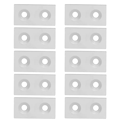 Aluminium -Profil -Endkappen -Metallabdeckplatte für CNC -Maschinen 3060 Doppellöcher (Silber) von Zoeyilan