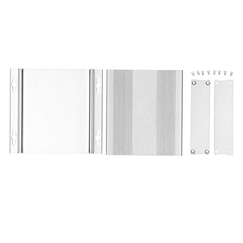 Aluminium legierung Leiterplatte gehäuse GPS Decoder Shell Gehäuse Sandgrau 27x131x120mm von Zoeyilan