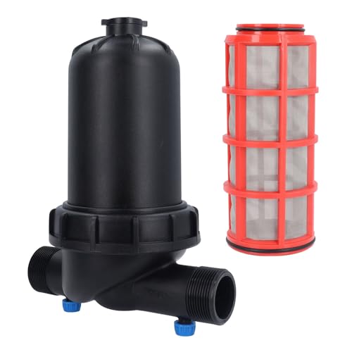 Bewässerungsfilter langlebiger Typ UV -resistenter landwirtschaftlicher Filter -Mikrospray -Technologie für Gartenarbeit (1,5 -Zoll -Scheibenfilter) (1,5 -Zoll -Bildschirmfilter) von Zoeyilan