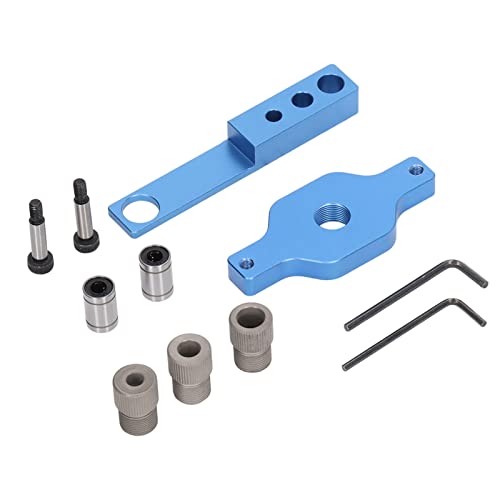 Bohrlochführer Jig Effiziente Aluminiumlegierung Dübel Bohrlocator Tool Holzbearbeitung Bohrlochführer Jig Effiziente Aluminiumlegierung Dübel Bohrlocator Tool Holzbearbeitung von Zoeyilan