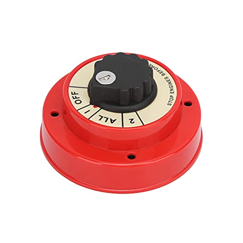 Bootsbatterieauswahlschalter Gelb Anpassungsfähiges Panel 4 Wege für Dual Battery Marine Bootsbatterieauswahlschalter Gelb Anpassungsfähiges Panel 4 Wege für Dual Battery Marine von Zoeyilan