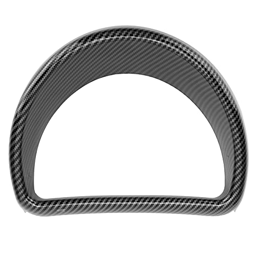 Carbon Fiber Style Dashboard Trim Ersatz Durable Gauge Abdeckung Für Smart Fortwo Forfour 453 von Zoeyilan