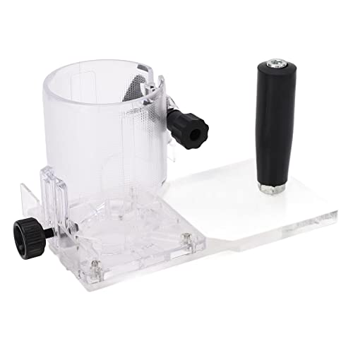 Elektrowerkzeug Schutzschild transparenter Kunststoff -Verschleiß -Widerstandsbasis für Holzbearbeitung für Holzbearbeitung von Zoeyilan