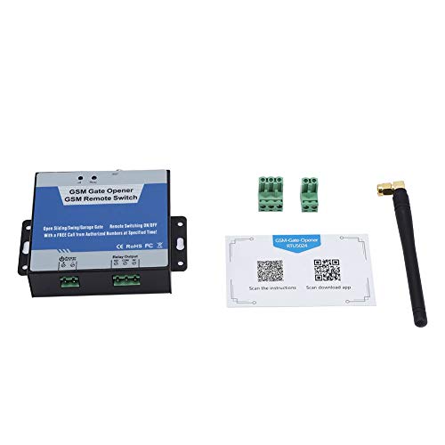 GSM Gate Opener, Remote Access -Steuertüröffner, Mobiltelefonzugriffscontroller, Telefonanruf, Relaisschalter für Tür, Garage GSM Gate Opener, Remote Access -Steuertüröffner, Mobiltelefonzugriffscontroller, Telefonanruf, Relaisschalter für Tür, Garage von Zoeyilan