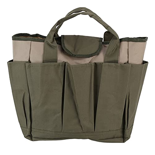 Gartenwerkzeugbeutel, Garten -Tasche, Gartenwerkzeugspeicher mit Oxford, große Kapazität, wiederverwendbar, für Frauen, Männer, Innen- und Außengärten im Freien von Zoeyilan