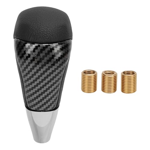 Gear Shifter Knob Carbonfaserstil Ergonomische Stally -Schaltkopf mit 3 Adaptern für das manuelle Automatikgetriebe Gear Shifter Knob Carbonfaserstil Ergonomische Stally -Schaltkopf mit 3 Adaptern für das manuelle Automatikgetriebe von Zoeyilan