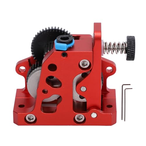 HGX Extruder -Kit gehärteter Stahlreduktionsausrüstung Hotend All Metal HGX Extruder für CR10 Ender 3 CR6 3D -Drucker (Rot) von Zoeyilan