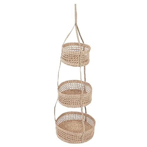 Hanging Fruit Basket, Fruit Basket, Door Organizer, 3 Tier, Space Saving, Rattan for Fruits,Vegetables, Accessory, perfer for Kitchen and Bathroom Hanging Fruit Basket, Fruit Basket, Door Organizer, 3 Tier, Space Saving, Rattan for Fruits,Vegetables, Accessory, perfer for Kitchen and Bathroom von Zoeyilan