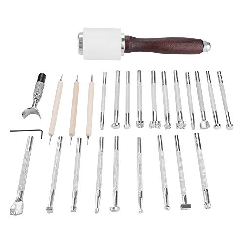 Lederstempelwerkzeug Set Langlebige Metallkonstruktion DIY Carving Kit Handwerksanbieter Holz bunt Lederstempelwerkzeug Set Langlebige Metallkonstruktion DIY Carving Kit Handwerksanbieter Holz bunt von Zoeyilan