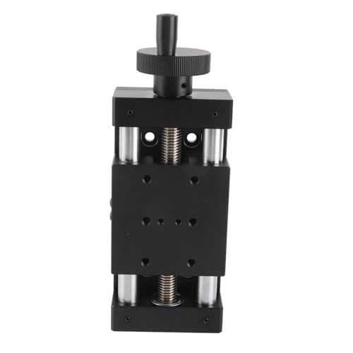 Linearer Schiebe tisch Handkurbel knauf Typ Schiene Bühne mit Maßstab 50mm Hub SPXKST80 50 für optische Geräte von Zoeyilan