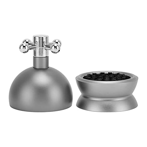 Manipulations -Kaffee -Verteiler -Werkzeug, einstellbarer Metallgrad mit verstellbarem Metall, feste Abdeckung 22 Nadeln Kaffeepulververteiler, 53 mm schwarz (53 mm) von Zoeyilan