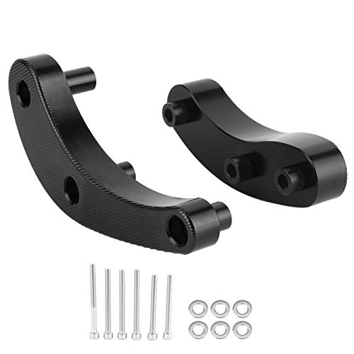 Motorhülle Slider Crash Protection Pad Cover Stator CNC Aluminiumlegierung für S1000RR 2019-2020 (Schwarz) von Zoeyilan