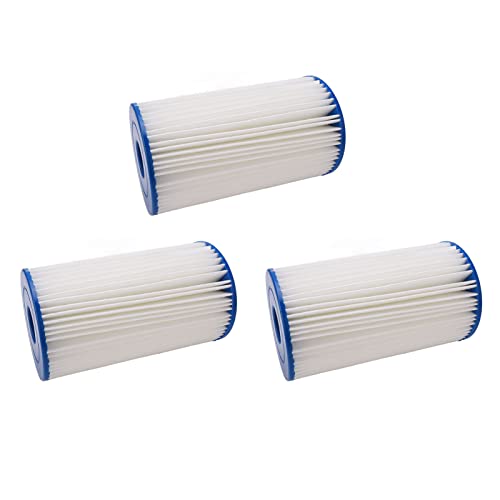 Replacement Cartridge, Hot Tub Filter, Filter Cartridges, 3Pcs Swimming Pool Filter for Spa Pool Various PureSpa Swimming Pool Pump von Zoeyilan