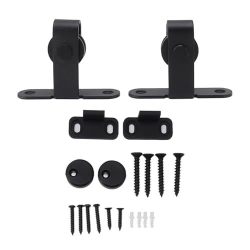 Scheunentür -Hardware -Kit Super Stille Starke Tragverlagerung Schiebetür Spur Roller -Kit für Schrank von Zoeyilan