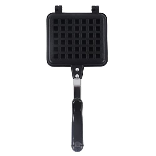 Square Waffel Backpfanne Aluminiumlegierung Nicht -Stabbeschichtung mit zwei Griffen zum Frühstück von Zoeyilan
