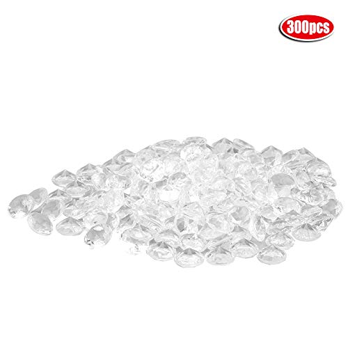 Transparente Acryldiamantenkristalle für Hochzeitsfeierdekoration 300pcs 20mm Transparente Acryldiamantenkristalle für Hochzeitsfeierdekoration 300pcs 20mm von Zoeyilan