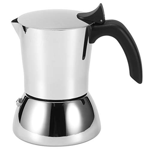 Zoeyilan 304 Edelstahl -Kaffeemaschine Mokka -Topf -Extraktionskessel für das Heimkaffee -Shop -Gebrauch von Zoeyilan