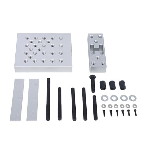 Zoeyilan Bohrer Drücken Sie Stützblockplatten -Werkzeug -Set Kit Hochleistungsverstellbare Schwingung für Workshop Drücken Sie 30 Tonnen mit der Lagerbuchse von Zoeyilan