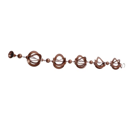 Zoeyilan Hängende Regenkette Metall Ative rotierende Hohlregenkette Garten Innenhof Zoeyilan Hängende Regenkette Metall Ative rotierende Hohlregenkette Garten Innenhof von Zoeyilan