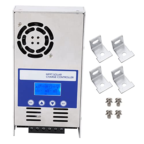 Zoeyilan MPPT Solar Ladungscontroller LCD -Panelregler Effizienter Umwandlungsgelversiegelbatterien Auto 60A Maximal 180 V Eingang 12 24 36 48 V von Zoeyilan