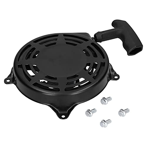 Zoeyilan Recoil Starter Pull Motor Start Accessoires ERSATZ MIT Schrauben BS1750 497680 FÜR VERTIKALE ACHSEN L-Head Quantum SCHWARZ Stahl Plastik von Zoeyilan