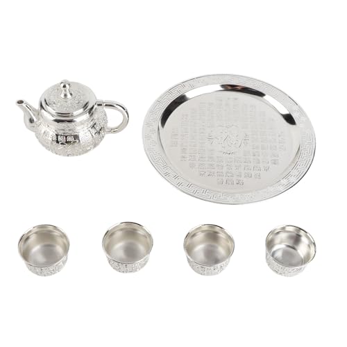 Zoeyilan Retro - Set exquisit geschnitzt elegant Retro Glatte Linien Anti -Deformation Kaffeekanne Set Hochzeit von Zoeyilan