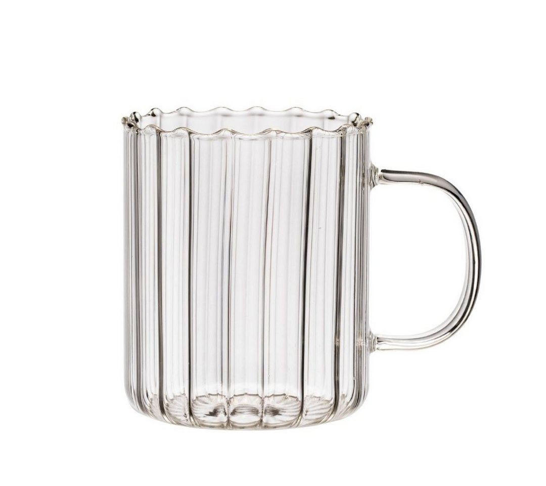 Zoha Glas 2er Set Riffle Kaffeeglas Teeglas Heißgetränke - 350 ml Hitzebeständig Zoha Glas 2er Set Riffle Kaffeeglas Teeglas Heißgetränke - 350 ml Hitzebeständig von Zoha
