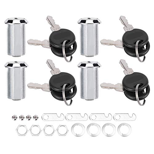 103-20 CAM LOCK SET ZINK-LEISTUNGSLAFERSCHLAR mit Schlüsseln für Dateischrank-Mailbox-Schieberschubladen sichern Sie Ihre Sachen mit dauerhafter Konstruktion und einzigartigen (103-30 Hakenschloss) von Zohisin