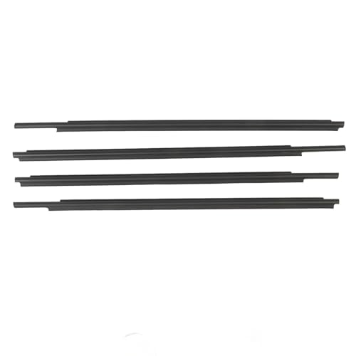 4pcs hochwertiger ABS -Auto -Weather -Street -Türfenster -Formmodell -Ausschluss für 2008 bis 2022 mit Anpassung einfach Installation Dichtes Abdicht und langlebige Leistung von Zohisin