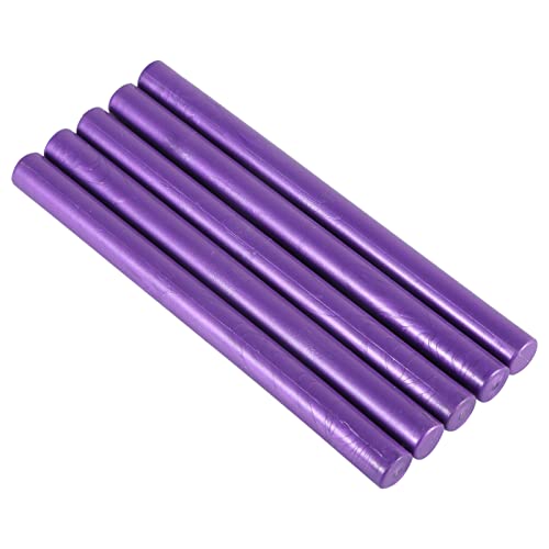 5pcs Peacock Green Seal Stempel Wach Sticks Vintage Sealing Wachs für Geburtstag Hochzeitseinladungskarten Antike Manuskript Verwendung (Purple) von Zohisin