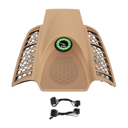 Dashboard Panel Trim Cover 16 Color Changeable LCD Instrument with Double Harness Replacement for Cayenne (Beige) von Zohisin