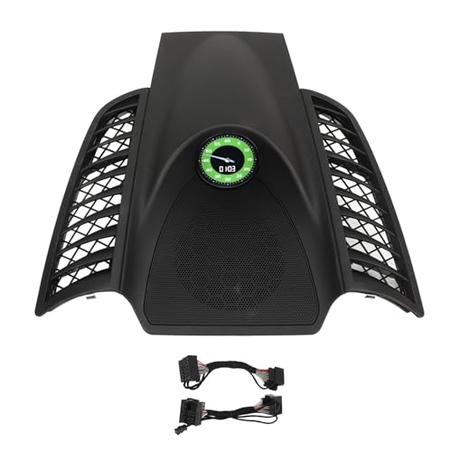 Dashboard Panel Trim Cover 16 Color Changeable LCD Instrument with Double Harness Replacement for Cayenne (Black) von Zohisin