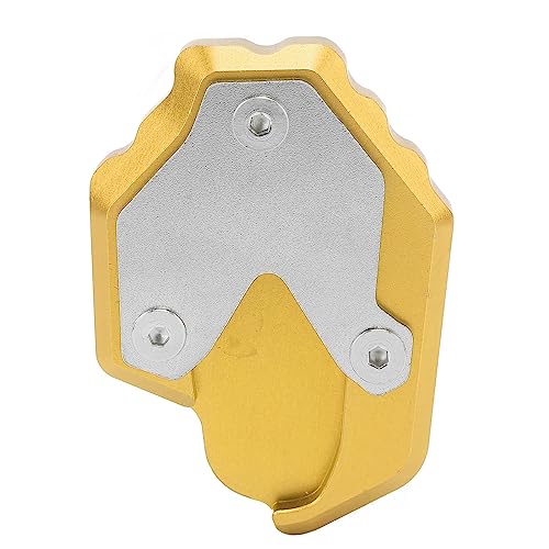 Foot Side Stand Extension Plate CNC Aluminum Foot Support Replacement for 350 NSS350 2020-2022 and 300 Enhances Riding Comfort and Parking for Motorcycle Riders (Yellow) von Zohisin