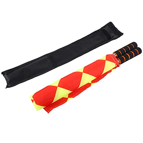 Fußball -Schiedsrichter -Flaggen 2PCS Football Referee Kit mit Aufbewahrungstasche 50x9x4 Premium -Polyester -Flaggen für professionelle Spiele Jugendligen Trainingseinheiten High Fußball -Schiedsrichter -Flaggen 2PCS Football Referee Kit mit Aufbewahrungstasche 50x9x4 Premium -Polyester -Flaggen für professionelle Spiele Jugendligen Trainingseinheiten High von Zohisin