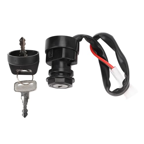 Ignition Key Switch 5LP 82510 00 00 Ignition Start Control Switch With 2 Keys Compatible With GRIZZLY 350 YFM350G YFM350T YFM350FGI YFM350D YFM350DH YFM350FGH And Multiple Model von Zohisin