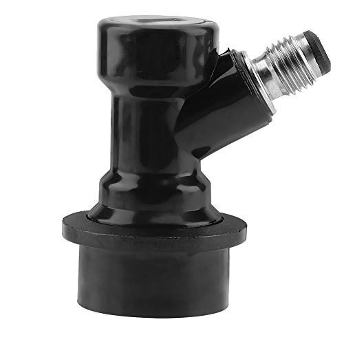 Premium Ball Lock -Trennungs -Kit für Homebrew Bier Soda City Fass Flüssigkeitsstecker aus Edelstahl -Stahlschwenkern und exquisite Verarbeitung in Weiß zur Verfügung gestellt (Schwarz) von Zohisin
