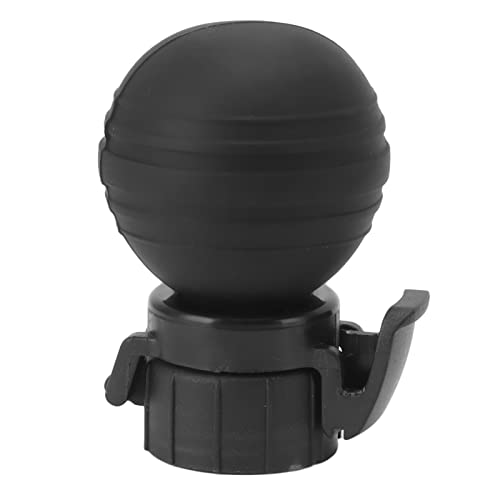 Schwarze Soda -Flaschenkappe mit Luftpumpe kohlensäurehaltig Getränke und Leckschutz -Stopper Silikondeckel zum Aufbewahren (Black) von Zohisin