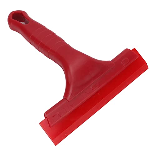Window Tint Squeegee Portable Car Glass Cleaner Multi Purpose Squeegee with Flexible Rubber ABS and Rubber Material Suitable for Windshield Shower and More Glass (Red) von Zohisin