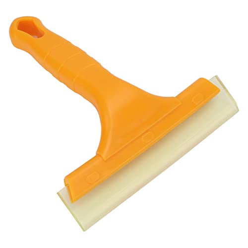 Window Tint Squeegee Portable Car Glass Cleaner Multi Purpose Squeegee with Flexible Rubber ABS and Rubber Material Suitable for Windshield Shower and More Glass (Yellow) von Zohisin