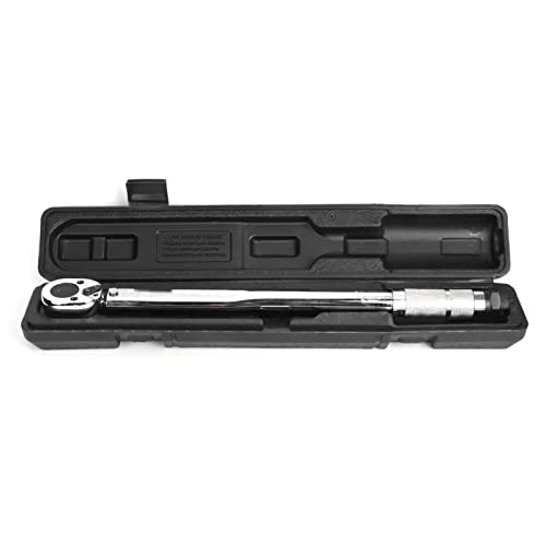 Zohisin 1/2in 28-210 nm Drehmomentschlüssel Hochgenauige Voreinstellung Spanner Auto Reparaturwerkzeuge (No accessories 1/2" fixed) von Zohisin