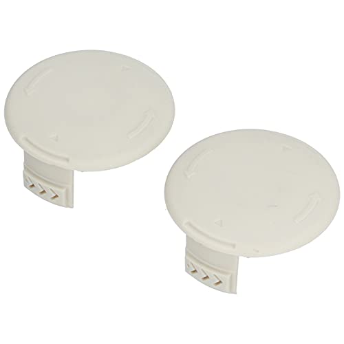 Zohisin 2pcs Plastikspulenkappen Ersatz 993373001 Passform für AC14HCA EIN schnurloser Trimmer Unkraut -Esser Teile Langlebige Spulenabdeckung für Garden Yard Lawn Care DIY -Trimmaufgaben von Zohisin