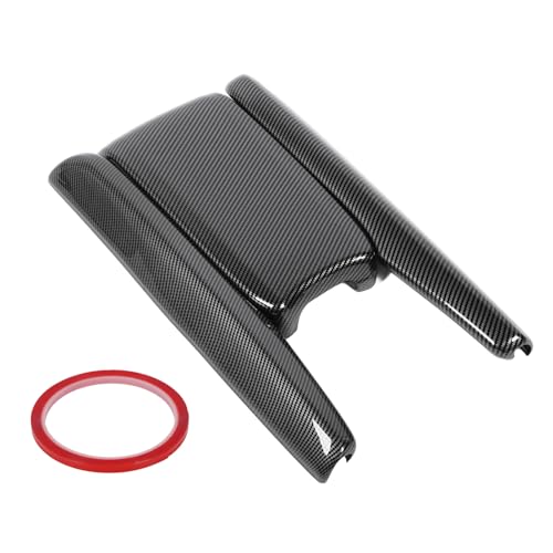 Zohisin Autozentrum Armlehnenabdeckung Carbonfaser Armlehnen Box Protector Cover Center Console Panel Tafel verbessert den sportlichen Look für die 10. Generation 2016 bis 2020 von Zohisin