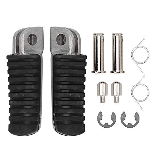 Zohisin Motorrad -Frontfußstützen -Fußpedal -Aluminiumunterstützung für Beine vermeiden, wenn sie für mehrere Anpassungen für mehrere wie EX250 250 2008 2012 ER 4F 400 2011 2014 fahren von Zohisin