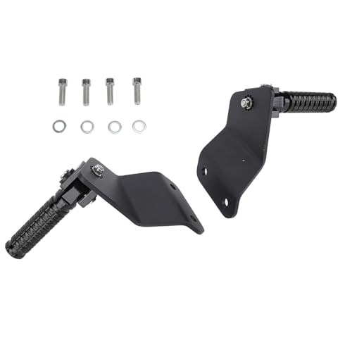 Zohisin Motorrad -Heckfußstifte verbesserte Steuerung und Schlupf Aluminiumlegierung Heckfußlauf -Pedale für CT125 Cub Trail 125 2020-2024 Fahrer -Fahrer Ihr Motorrad mit robuster und (Schwarz) von Zohisin