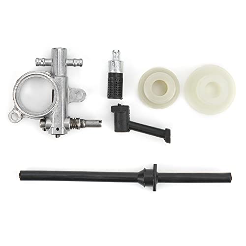 Zohisin Ölpumpe Filterrohr Wurmgetriebe Reparatur Kit Zubehör Premium -Qualität ABS und Aluminiumlegierung Material IDEAL FIT FÜR 2500 25CCS Kettensäge Einfache und schnelle von Zohisin